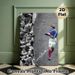Soccer Player Celebration Painting Poster, Stylish Partial-color Monochrome Match Scene Poster, Sports-themed Wall Decor Suitable For Living Room_maomaolike.com