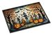 Papel Picado Skeletons Spooky Halloween Doormat Front Door Mat Indoor Outdoor Rugs For Entryway, Non Slip Washable Low Pile, 24H X 36W_maomaolike.com