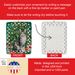 American Wirehair Cat By The Christmas Tree Porcelain Ornament Christmas Tree Hanging Decorations For Home Christmas Holiday, Rectangle, Gift, Multicolor_maomaolike.com