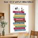 Shakespeare Classic Books Themed Painting Poster, Colorful Retro Stacked Literary Masterpieces Poster, Adds Refined Literary Ambiance, Ideal For Study_maomaolike.com