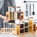 Sealed Glass Kitchen Food Container Household Tea Grain Box Storage Jar_maomaolike.com