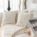 Cream Style Sofa Pillow Cover Ins Style Nordic Living Room Decorative Pillow Bedside Cushion Bed Back Pillow Soft_maomaolike.com
