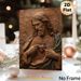 Sacred Heart Of Jesus Painting Poster, Exquisitely Detailed Carving-style Poster, Reverent Spiritual Decor Suitable For Home, Prayer Room_maomaolike.com