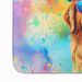 Golden Retriever Hippie Dawg Memory Foam Kitchen Mat Machine Washable Anti-Fatigue Mat Cushion Comfort Bath Mat Or Kitchen Rug_maomaolike.com