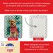 Norfolk Terrier Christmas Porcelain Ornament Christmas Tree Hanging Decorations For Home Christmas Holiday, Rectangle, Gift, Multicolor_maomaolike.com