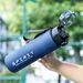 A 800ml Direct-Drinking Large-Capacity Gradient Scale Water Bottle, Portable Sports Outdoor Activities, Suitable For_maomaolike.com