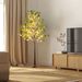 5.9ft Lighted Artificial Olive Tree With LED Fairy Lights With LED Fairy Lights For Garden Patio Front Door Party Indoor Outdoor Decor_maomaolike.com