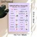 French Home Daily Routine Painting Poster, Pastel-colored Cartoon-style Schedule Poster, Clear Visual Guide To Organize Morning & Evening Tasks_maomaolike.com