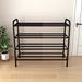 Retractable Shoe Rack, Home-use Entryway Floor-standing Multi-tier Shelf, Wrought-iron Simple Storage, Extendable Shoe Cabinet._maomaolike.com