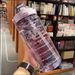 2000ml Bottle Straw Female Girls Portable Travel Bottles Fitness Bike Cup Summer Cold Water Jug With Time Marker_maomaolike.com
