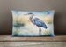 Birds, Birds, Birds Throw Pillow Throw Pillow For Indoor Couch Bed Outdoor Patio Washable, Blue Heron Emerging 7491,12Hx16W_maomaolike.com