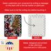 Boston Terrier And Santa Claus Porcelain Ornament Christmas Tree Hanging Decorations For Home Christmas Holiday, Rectangle, Gift, Multicolor_maomaolike.com