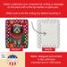 Havanese Holiday Christmas Porcelain Ornament Christmas Tree Hanging Decorations For Home Christmas Holiday, Rectangle, Gift, Multicolor_maomaolike.com