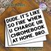 Funny Chromebook Quote Painting Poster, Minimalist Bold Typography Poster, Lighthearted Relatable Humorous Text, Ideal For Home Office, Bedroom And_maomaolike.com