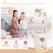 Kids Ride-On Rocking Horse Toy Llama Style Rocker Soft Plush Fabric For Children 3+ Years_maomaolike.com