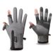 men and women's outdoor cycling warm flip windproof fleece mountaineering non slip sports autumn and winter touch screen gloves_maomaolike.com