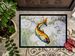 Red Fish On Map Doormat Front Door Mat Indoor Outdoor Rugs For Entryway, Non Slip Washable Low Pile, 24H X 36W_maomaolike.com
