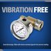 ESSENTIAL WASHER Pressure Washer Gauge Kit 5800 PSI Back Mount With 3/8 Inch Quick Connect And Plug_maomaolike.com