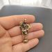Creative Product Buddha Birth Year Amulet Manjushri Bodhisattva Jigong Keychain Pendant_maomaolike.com