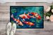 Koi Fish Doormat Front Door Mat Indoor Outdoor Rugs For Entryway, Non Slip Washable Low Pile, 24H X 36W_maomaolike.com