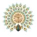 Fashion Nordic clock living room modern minimalist home decorative clock wall-mounted Net red creative restaurant wall clock Peacock_maomaolike.com