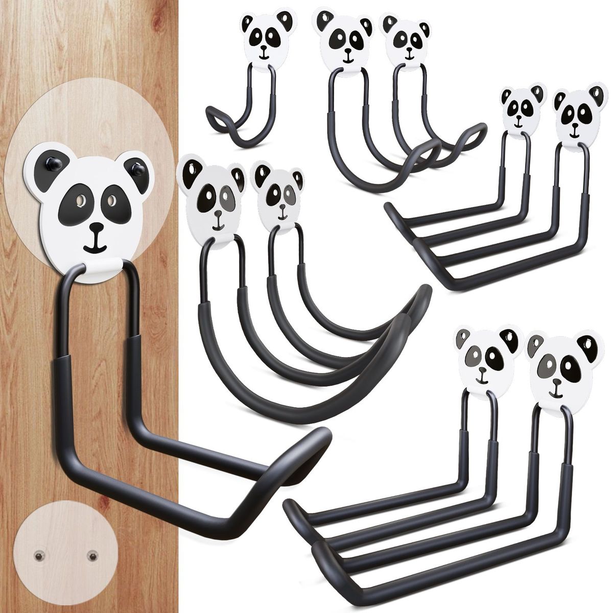 Garage Storage Hooks 10 Pieces, Heavy Steel Tools Utility J Wall Mount, Suitable For Bicycles, Chair Ladders And Garden Finishing_maomaolike.com