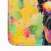 Scottish Terrier Hippie Dawg Memory Foam Kitchen Mat Machine Washable Anti-Fatigue Mat Cushion Comfort Bath Mat Or Kitchen Rug_maomaolike.com