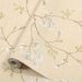 Pastoral Vine Flower Wallpaper Bedroom Living Room TV Background Self-Adhesive Wall Sticker PVC Waterproof_maomaolike.com