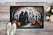 The Grim Reaper Spooky Halloween Doormat Front Door Mat Indoor Outdoor Rugs For Entryway, Non Slip Washable Low Pile, 24H X 36W_maomaolike.com