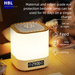 Clock Night Light Touch Baby Atmosphere Charging Nursing Eye Protection Pat Sleep Lighting Table Bedroom Bedside Lamp_maomaolike.com