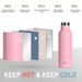 WATERSY 350/500ml Stainless Steel Thermal Cup Insulated Vacuum Flask Sports Water Bottle For Iced Coffee, Travel, Car &_maomaolike.com