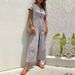 Women's casual commuting nine-point pants summer wide-leg jumpsuit women_maomaolike.com