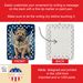 Shar Pei My Angel Porcelain Ornament Christmas Tree Hanging Decorations For Home Christmas Holiday, Rectangle, Gift, Multicolor_maomaolike.com