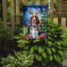 Welsh Springer Spaniel Christmas Reindeer Garden Flag Mailbox Flag Decorative Yard Flag Banner Outside Patio Artwork Yard Flower Beds, Garden Size, Multicolor_maomaolike.com