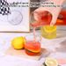 1/2PCS 30oz Clear High Borosilicate Glass Bedside Carafe Set With Tumbler - Hot Cold Water Pitcher For Juice Tea Coke_maomaolike.com