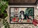 Greater Swiss Mountain Dog Cozy Christmas Doormat Front Door Mat Indoor Outdoor Rugs For Entryway, Non Slip Washable Low Pile, 24H X 36W_maomaolike.com