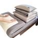 100% Cotton Solid Color Black Label Student Three-Piece Simple Style Dormitory Bunk Bed 3-Piece Set_maomaolike.com