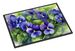 Rhode Island Violets In Watercolor Doormat Front Door Mat Indoor Outdoor Rugs For Entryway, Non Slip Washable Low Pile, 24H X 36W_maomaolike.com