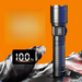 New LED High Brightness Flashlight Rechargeable USB Outdoor Ultra Bright Home Emergency Gas Light Long Range Spotlight_maomaolike.com