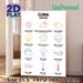Bilingual Weather Vocabulary Painting Poster, Colorful Minimalist Weather Icon Poster, Practical For Learning Spanish-English Weather Terms, Suitable_maomaolike.com