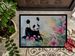 Panda Doormat Front Door Mat Indoor Outdoor Rugs For Entryway, Non Slip Washable Low Pile, 24H X 36W_maomaolike.com