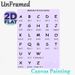 Alphabet Pronunciation Painting Poster, Soft Purple Minimalist Clear Alphabet Phonetic Guide Poster, Practical For English Pronunciation Learning_maomaolike.com