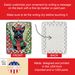 Scottish Terrier Christmas Porcelain Ornament Christmas Tree Hanging Decorations For Home Christmas Holiday, Rectangle, Gift, Multicolor_maomaolike.com