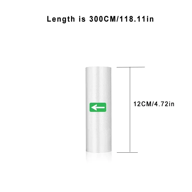 Sous Vide Roll For Packing Machine Packaging Food Storage Bags For Vacuum Sealer Length Is 300CM_maomaolike.com