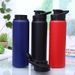 1/2/3PCS Portable Stainless Steel Leisure Cycling Drinking Bottle Outdoor Sports Travel Water Glass_maomaolike.com
