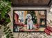 Poodle Cozy Christmas Doormat Front Door Mat Indoor Outdoor Rugs For Entryway, Non Slip Washable Low Pile, 24H X 36W_maomaolike.com