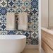 American Style Plaid Wallpaper Kitchen Oil-proof Waterproof Sticker Bedroom Living Room Background Wall Thickened_maomaolike.com
