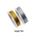 Christmas Gold And Silver Radiance - Wire Rolls_maomaolike.com