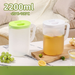 High Tempeatue Resistant Lage Capacity Thickened Food Gade PP Kettle Student Domitoy Tanspaent Cold Wate_maomaolike.com