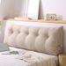 SOGA 4X 100cm Beige Triangular Wedge Bed Pillow Headboard_maomaolike.com